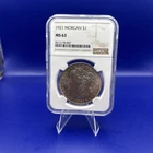 1921 Morgan Silver Dollar NGC MS 63