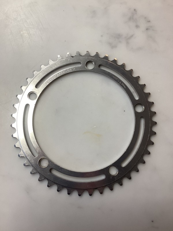 Vintage Campagnolo Chainring 44 tooth Record 5 arm racing bicycle 01