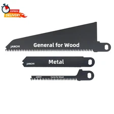 Replacement Electric Hand Saw Blade Combo Set, Compatible for Black+Decker SC500