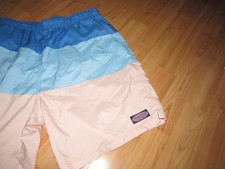 VINEYARD VINES Men's XL Pink Blue Bathing Suit Swim Trunks Lined Pockets