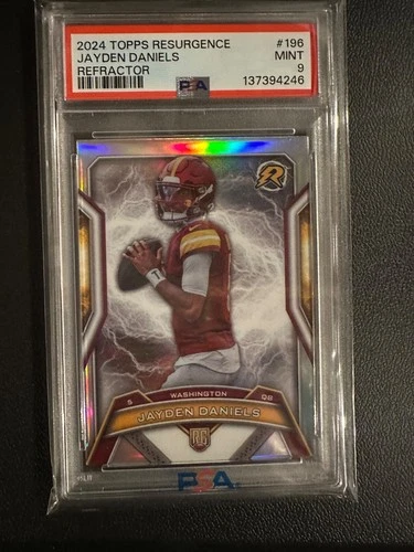 2024 Topps Resurgence Jayden Daniels Refractor