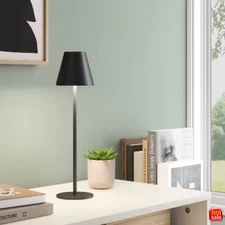 14" Rechargeable Touch Table Lamp, 3 Brightness Levels