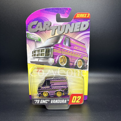 CarTuned Series 3 Walgreens Red Tab '79 GMC Vandura. Purple Vandura Combine Ship
