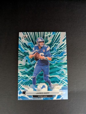 2025 Topps Resurgence Jared Goff Teal Surge Refractor #31 /149 Detroit Lions QB
