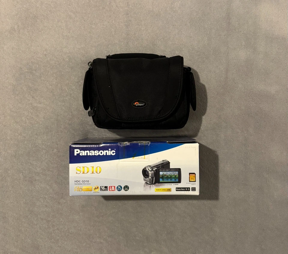 Panasonic HDC-SD10 Camcorder HD High Definition Digital SDHC Card Video Camera - Image 2 of 3