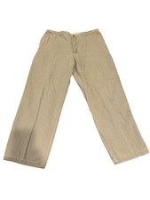 Columbia Men's Tan/Khaki Outdoor Utility Pants sz 40x30 Cotton Security Pocket
