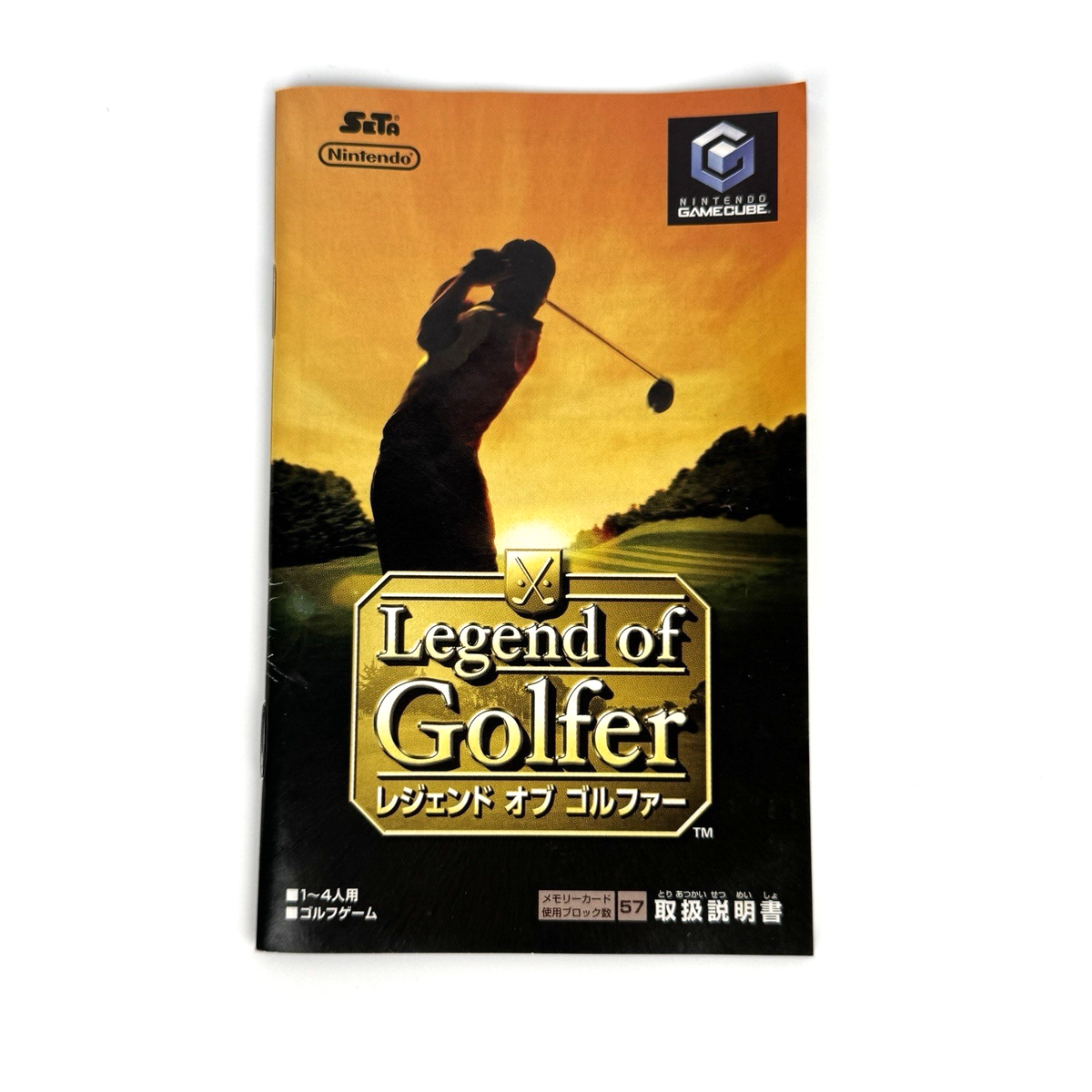 Nintendo Gamecube Legend of Golfer Video Game Japan Version | eBay