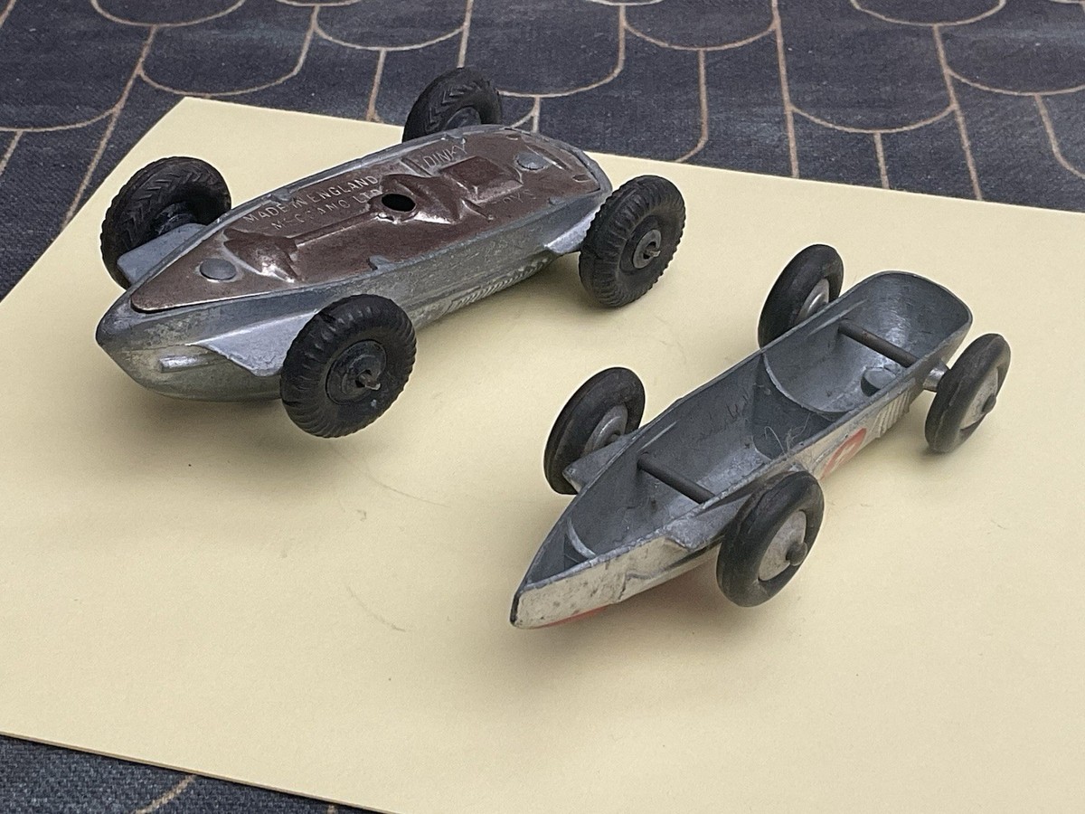 Dinky Toys No.23a And No.23c..racing Cars..vintage..original