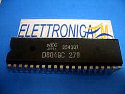 2pcs NEC UPD8049C DIP-40 High-Speed 8-Bit Single-Chip Hmos RH