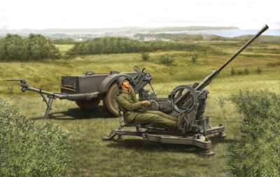 Hobby Boss 80148 2cm Flak38 Late Version/Sd. Ah 51 in 1:35 Bausatz Neu + OVP