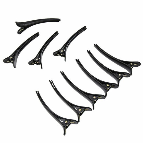 10 piezas Clips de plástico para el cabello de 8 cm Cocodrilo Dientes de cocodrilo Arcos Barrette Accesorios - Imagen 2 de 6