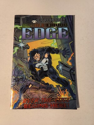 Punisher Rampage! Double Edge #1 ~Marvel ~Wraparound Chromium cvr, High Grade VF