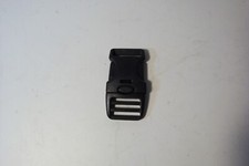 2 X Black plastic triple retention buckles for 1" belt new w/o tags UTX brand
