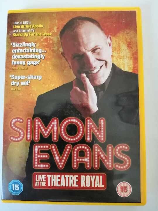 DVD Simon Evans Live at the Theatre Royal. Comedy Movie Show Free UK Post