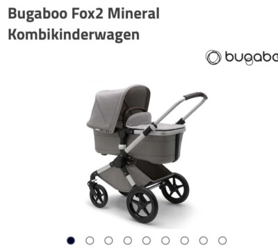 Kinderwagen Bugaboo Fox 2 Mineral !!!NEU und UNBENUTZT!!!