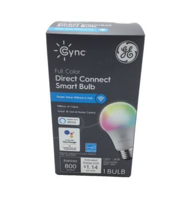 GE Cync Direct Connect 800 Lumens LED Smart Bulb