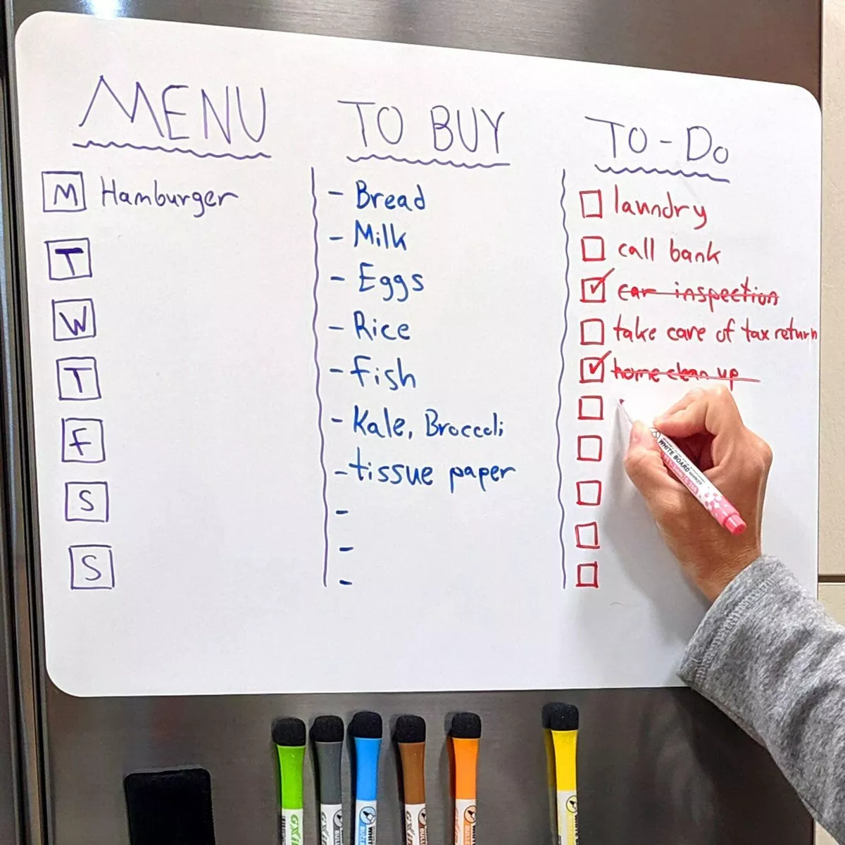 Kitchen whiteboard 2024