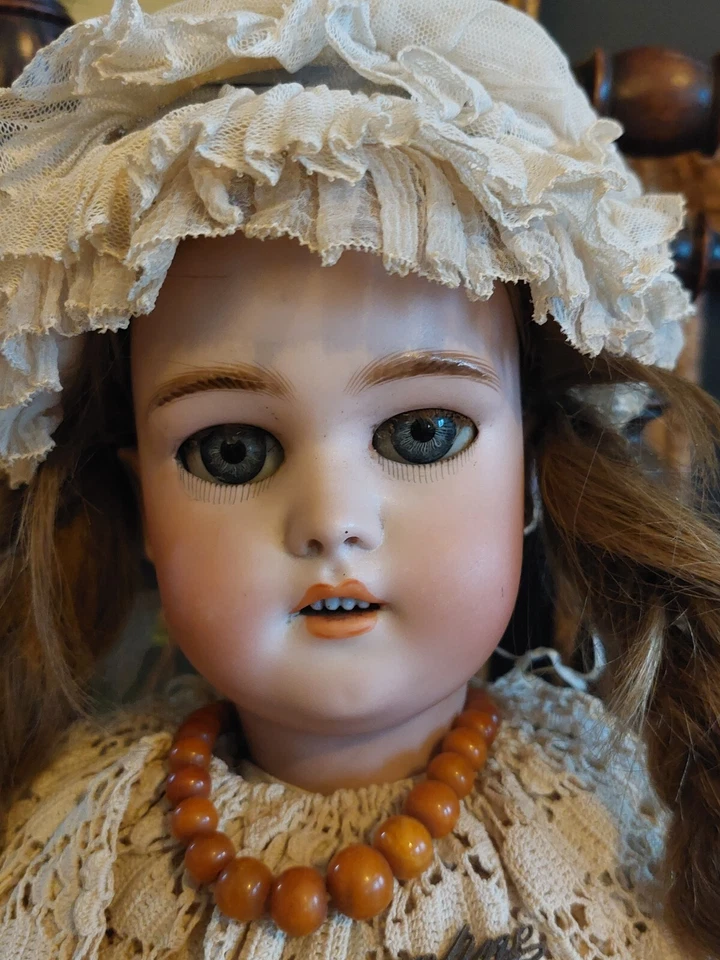 Antigua Muñeca HALBIG 1079 S & H ALEMANIA Tamaño 9 52 Cm - Imagen 2 de 4