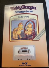 Double Grubby Teddy Ruxpin Books And Tape Cassette Worlds of Wonder