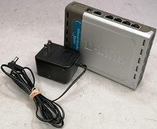 D-Link DI-604 IP Router for DSL/Cable Modems With 4-Port 10/100Mbps Switches