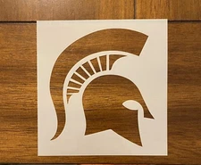 Michigan State Spartans 10 MIL Laser Cut Mylar Stencil Painting Art Supplies
