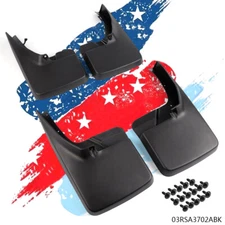 Front & Rear Splash Guards Mud Flaps fit For 2009-2018 Dodge Ram 1500 2500 3500