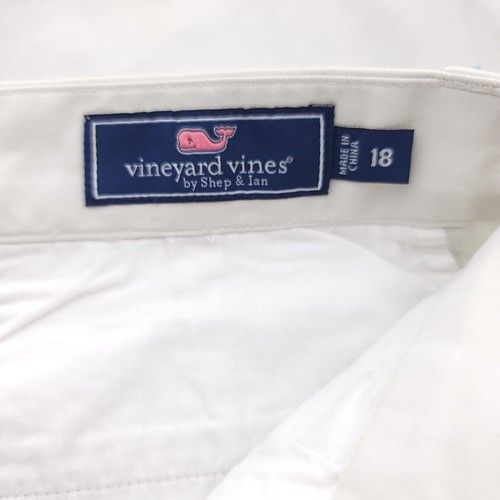 Vineyard Vines 18 Stone Cream Boys LAX Stick Head Embroidered Breaker Shorts - Picture 7 of 8