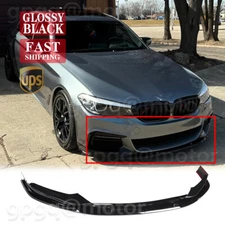 For BMW 5 Series G30 G31 G38 540i M Sport 17-19 MP Style Gloss Front Bumper Lip