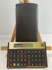 Vintage HP 12C Financial Calculator w/Original Cover Made in USA Works Great 