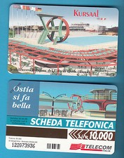 SCHEDA TELECOM NUOVA LIRE 10.000 KURSAAL GOLDEN 620 LIDO DI OSTIA SC. 30.06.99