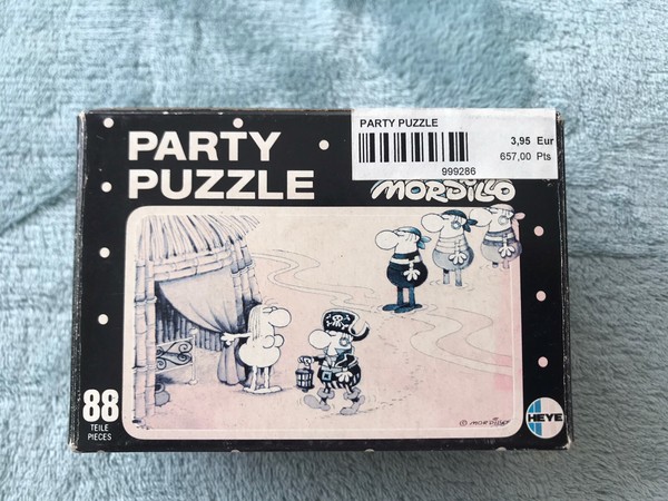 Mordillo Party Puzzle. 1988. 88 Piezas.
