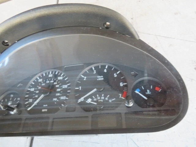 BMW M3 E46 2001-2006 OEM VELOCÍMETRO CUADRO DE INSTRUMENTOS 62116940877 Foto 4 de 4