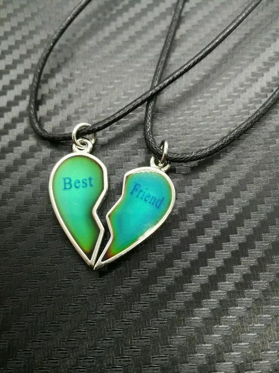 Best friend mood necklaces deals