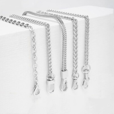 Ersatz Crossbody Silber Geldbörse Kette für Riemen Umhängetasche Handtasche