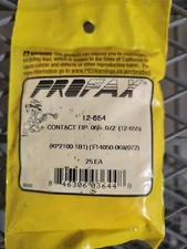 PROFAX PX12-654 CONTACT TIP .068-.072 (KP2100-1B1)(T14050-.068), 25 PACK