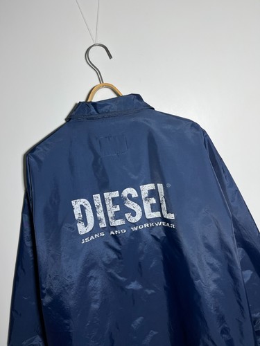 Vintage 90s Diesel Big Logo Lightweight Coach Jacket Size XXL - Bild 6 von 15