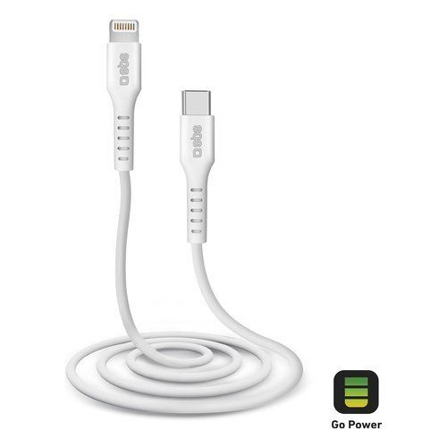 Cavo Lightning Sbs TECABLELIGTC1W CHARGING DATA CABLE Certificato Appl