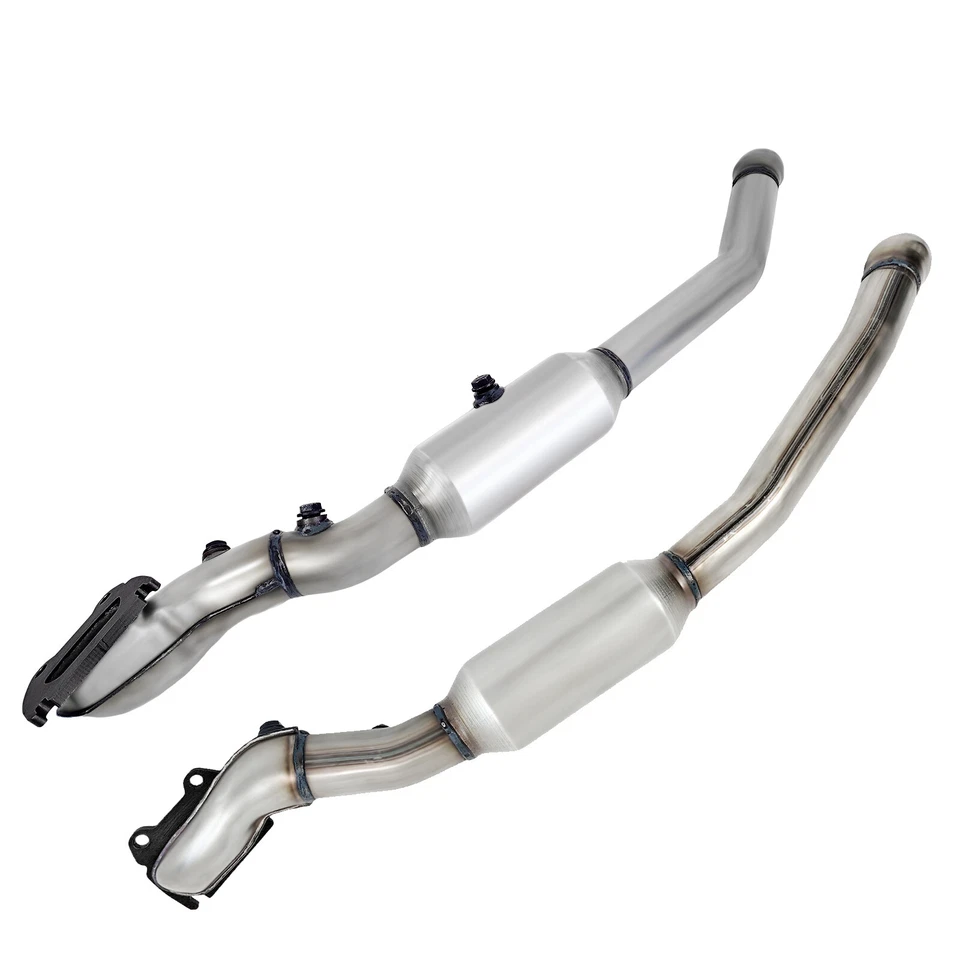 2Pcs Catalytic Converter For 2011-2012 Jeep Grand Cherokee 3.6L Stainless Steel Foto 3 de 4