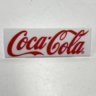 Vintage Coca-Cola Menu Board LOGO Sign Theater 5.5" x 1.75" RARE!