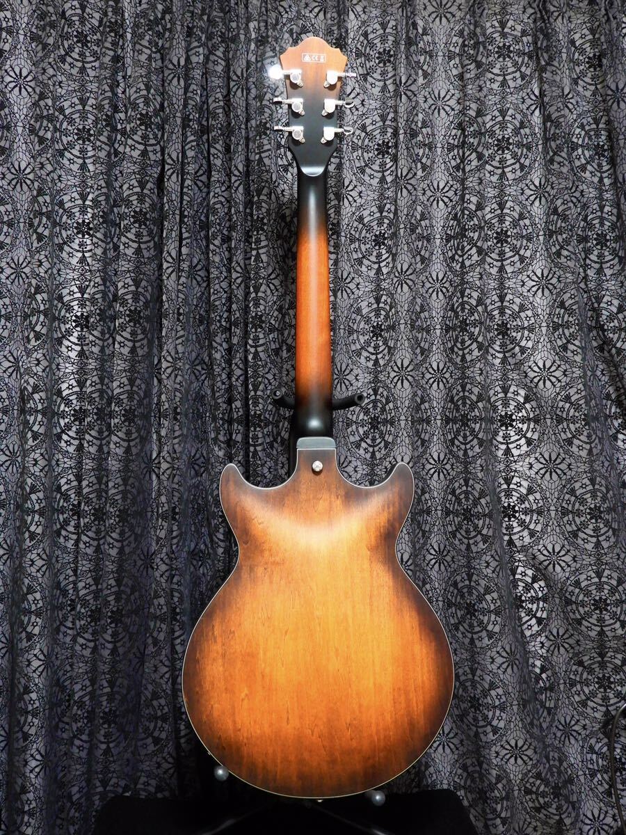 Ibanez AM73B-TF セミアコースティックギター Acoustic Electric Guitar Ibanez Artcore AM73B-TF Sunburst | eBay