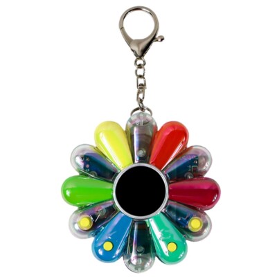 Takashi Murakami FLOWER GO WALK Aurora Multi x White w/Cards New