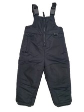 Circo Toddler Snow Suit Black Size 12M Adjustable Strap Front Zip