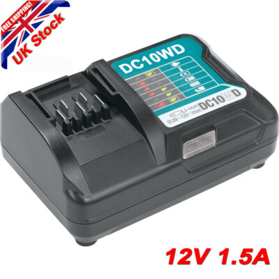 12v Max Makita 12 Volt Battery Charger For Makita DC10WD CXT