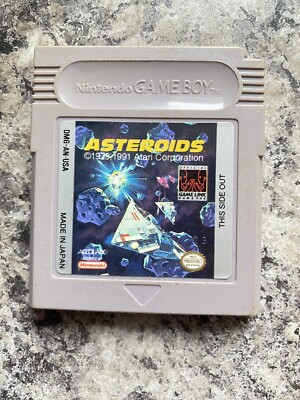 Asteroids Accolade Version - Nintendo Game Boy - Tested