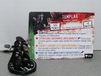 Horrorclix Freakshow #094 Templar