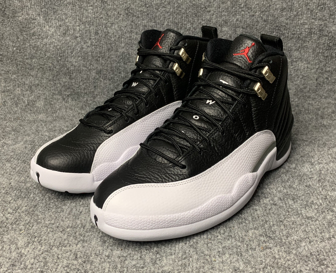 Nike Air Jordan 12 Retro Playoffs Mens Size 12 (NEW) Deadstock black 