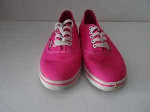 pink vans size 3