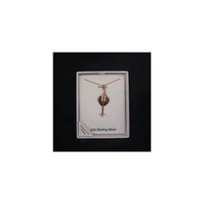 Things Remembered Sterling Silver Rose Gold Arrow Necklace