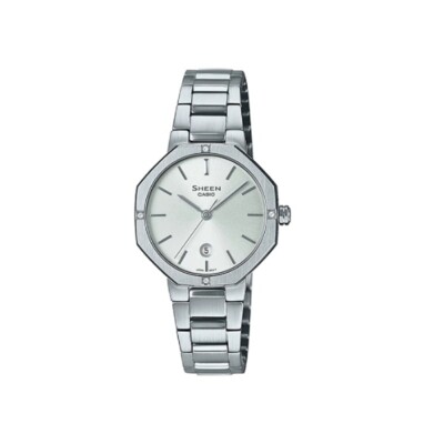 CASIO SHEEN Woman Wrist Watch SHE-4543D-7AUDF Metal Band