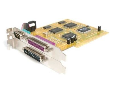 Startech PCI2S1PDV 2S1P PCI Serial Parallel Dual Voltage WHQL PCI Adapter Card